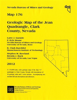 Geologic map of the Jean quadrangle, Clark County, Nevada [MAP AND TEXT]