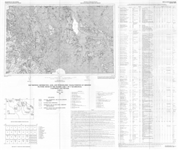 Map showing distribution, ages, and petrographic characteristics of ...