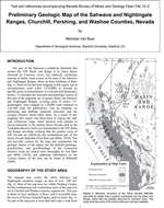 Preliminary geologic map of the Sahwave and Nightingale ranges ...