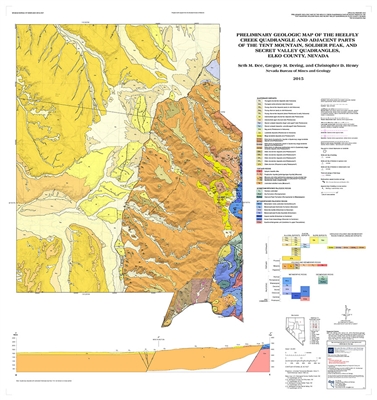 Preliminary geologic map of the Heelfly Creek quadrangle and adjacent ...