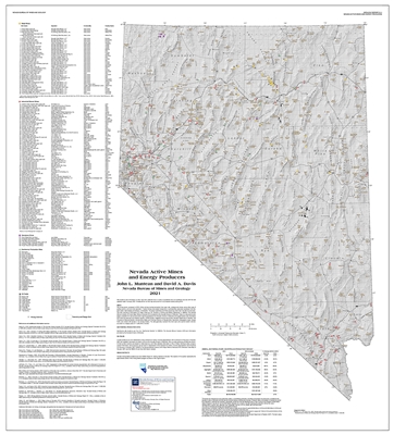 Nevada active mines and energy producers [SUPERSEDED BY OPEN-FILE ...