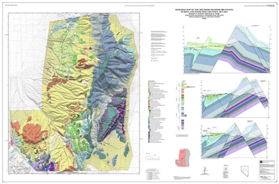Geologic map of the southern Diamond Mountains, Eureka and White Pine ...